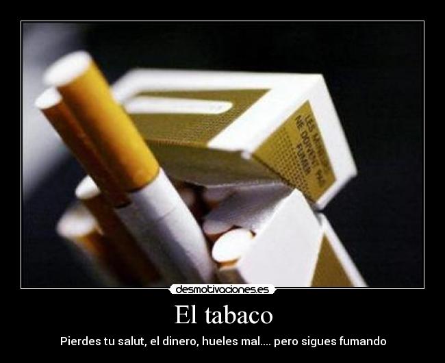 El tabaco - 