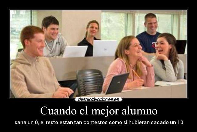 Cuando el mejor alumno - 
