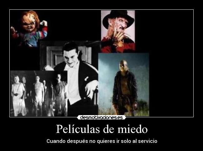 Películas de miedo - 
