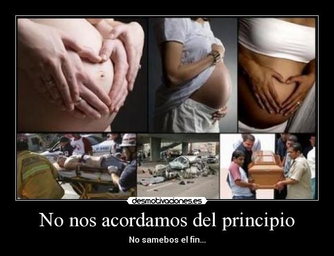 No nos acordamos del principio - 