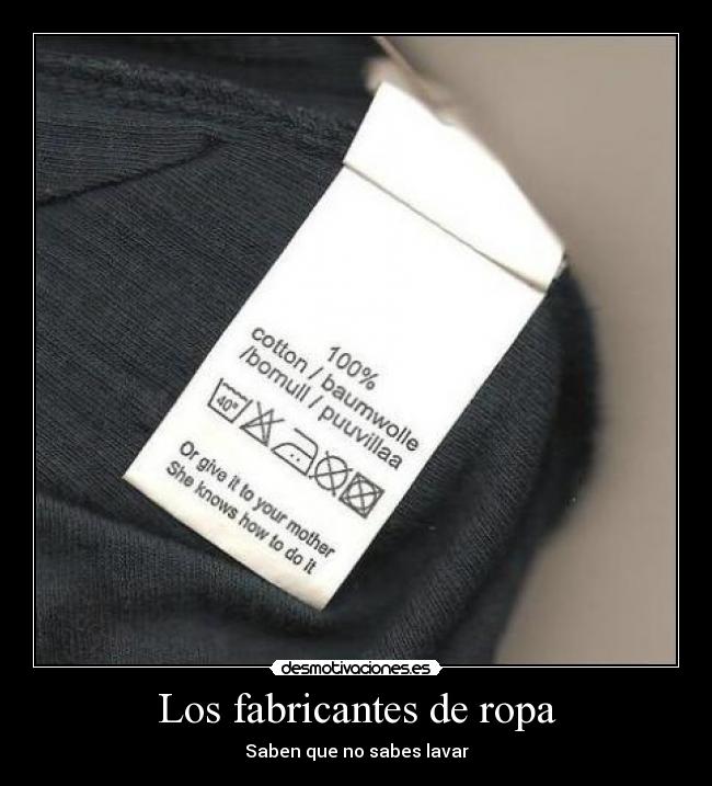 Los fabricantes de ropa - 