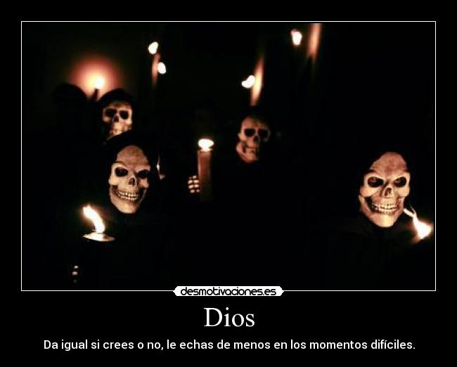 carteles dios dios muerte desmotivaciones