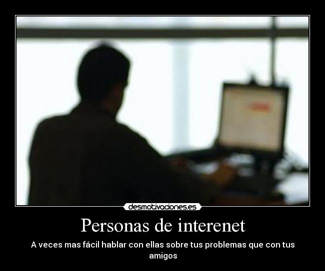 Personas de interenet - 