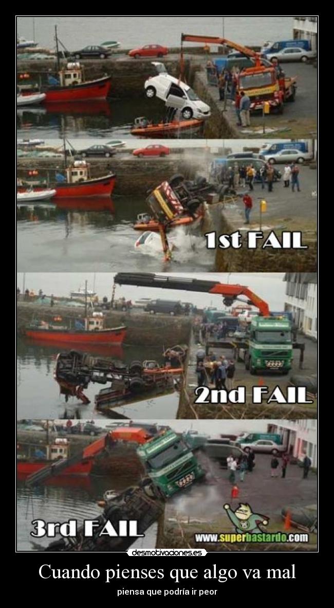 Cuando pienses que algo va mal - 