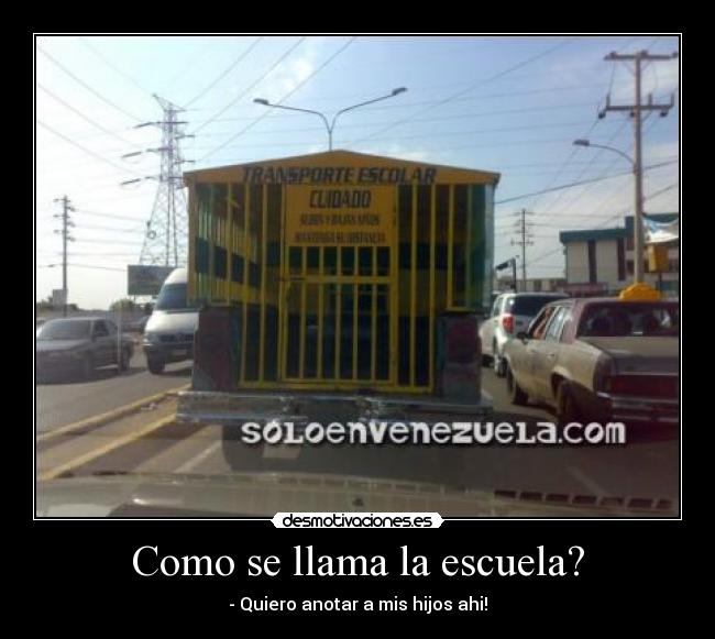 Como se llama la escuela? - 