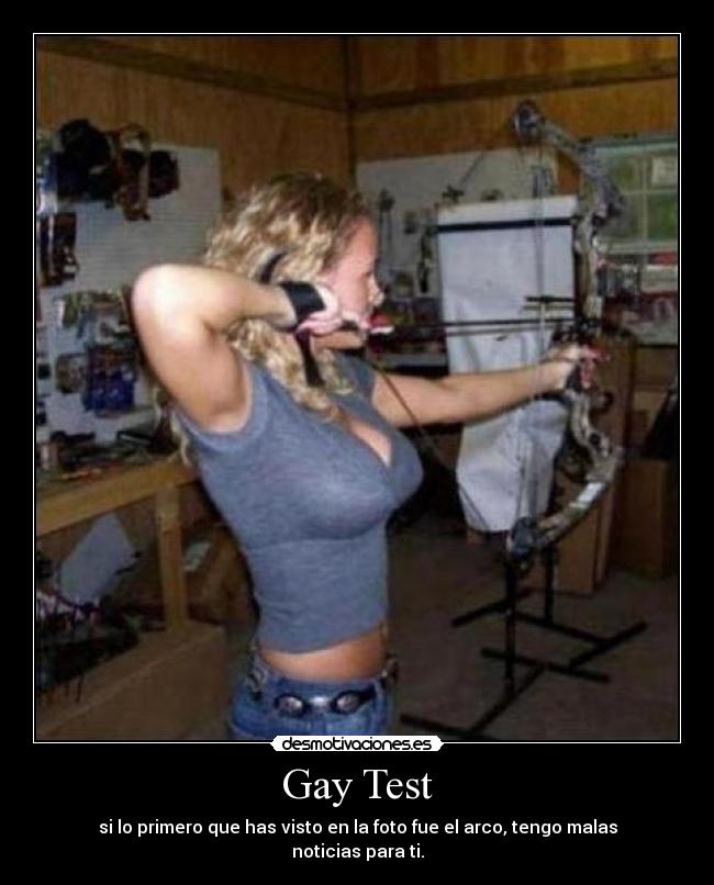 carteles gay test maricon tetas arco desmotivaciones