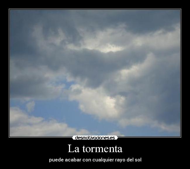 La tormenta - 