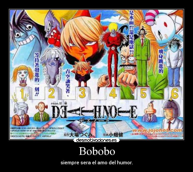 Bobobo - siempre sera el amo del humor.