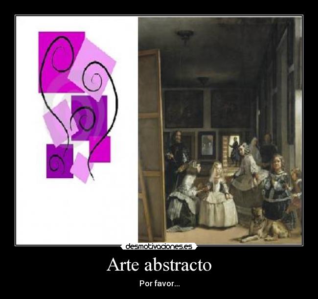 Arte abstracto - Por favor...