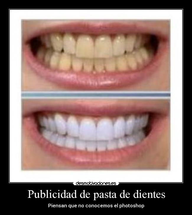 Publicidad de pasta de dientes - 