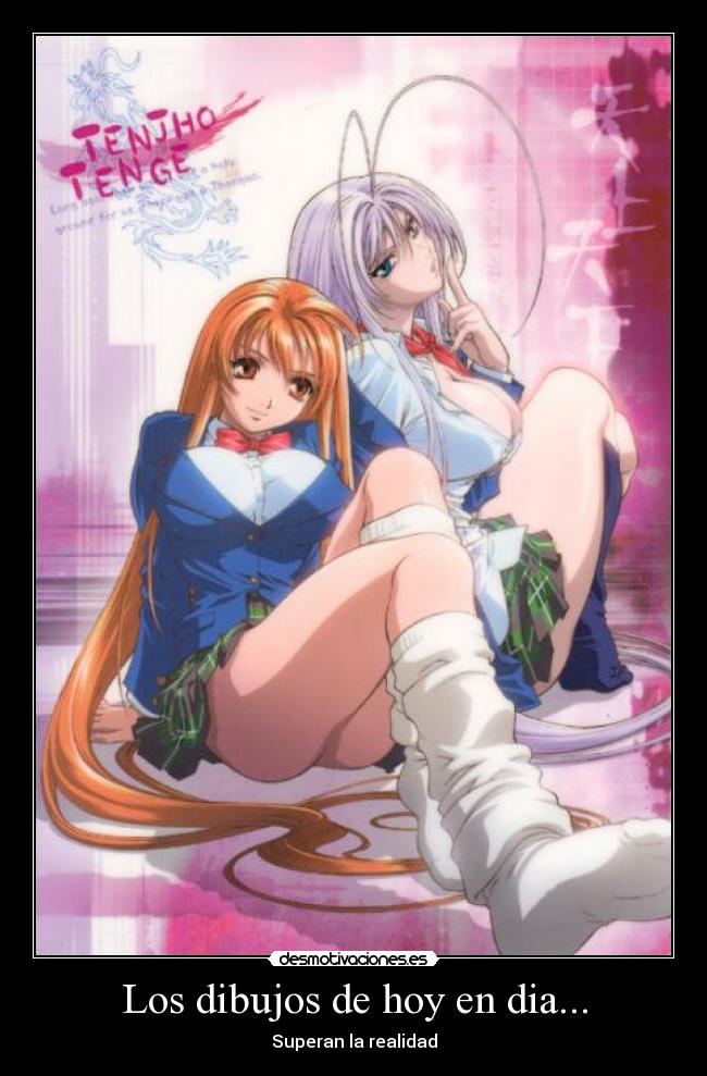 Los dibujos de hoy en dia... - Superan la realidad