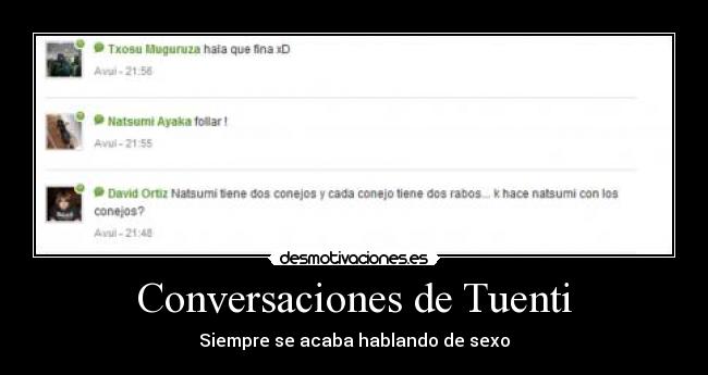Conversaciones de Tuenti - 