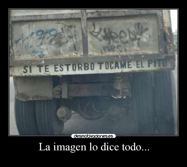 La imagen lo dice todo... -