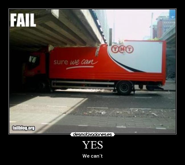 YES - We can´t