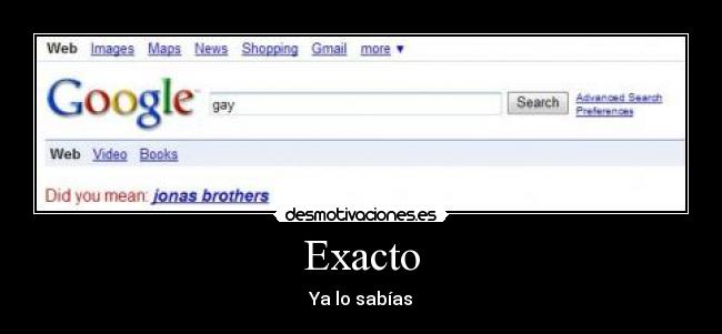 Exacto - Ya lo sabías