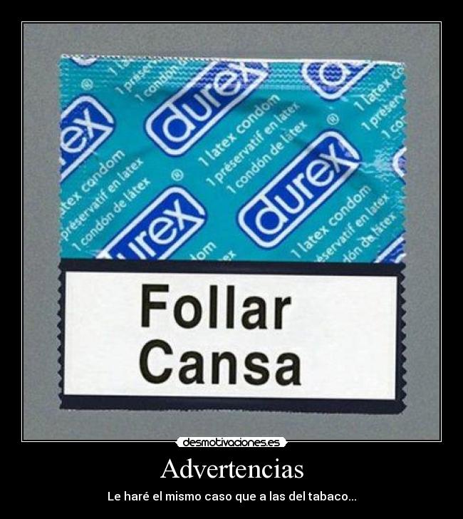 Advertencias -