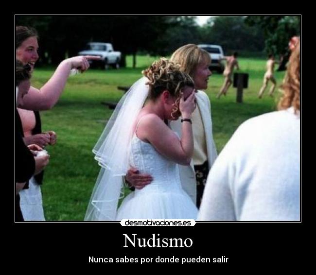 carteles boda nudismo desnudo desnuda desmotivaciones