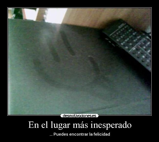 En el lugar más inesperado -