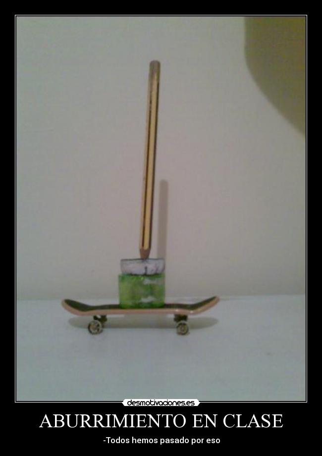 ABURRIMIENTO EN CLASE -