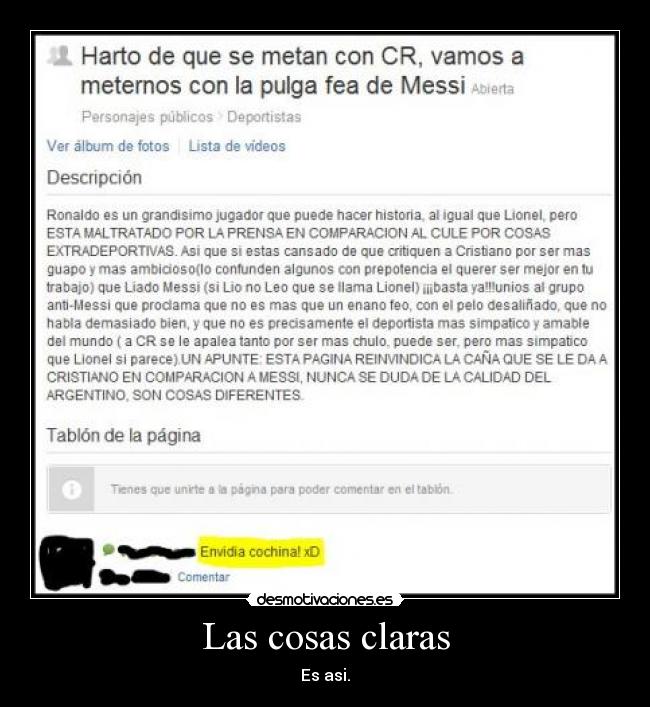 Las cosas claras - 