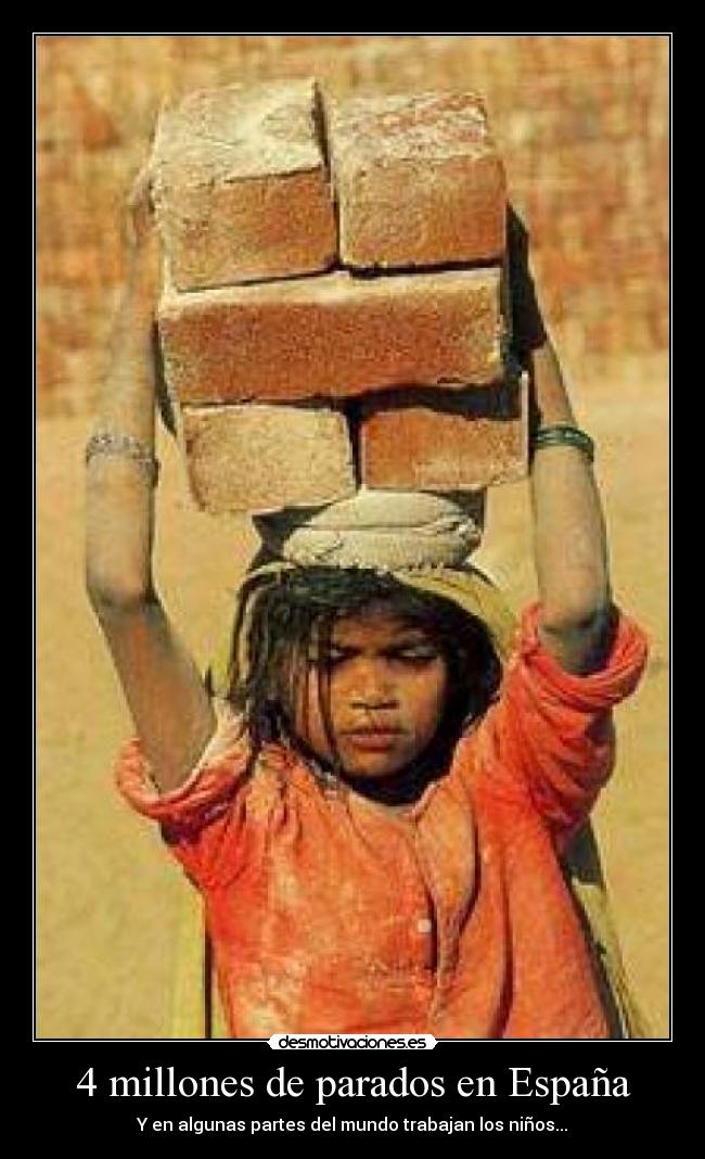 4 millones de parados en España -