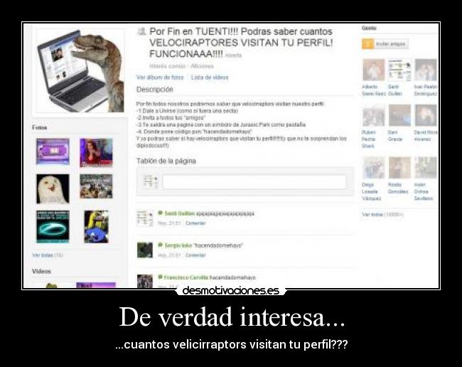 De verdad interesa... -