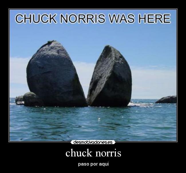 chuck norris - paso por aqui