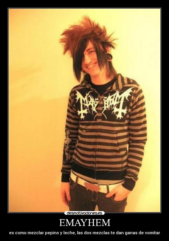 carteles heavy emo humor desmotivaciones