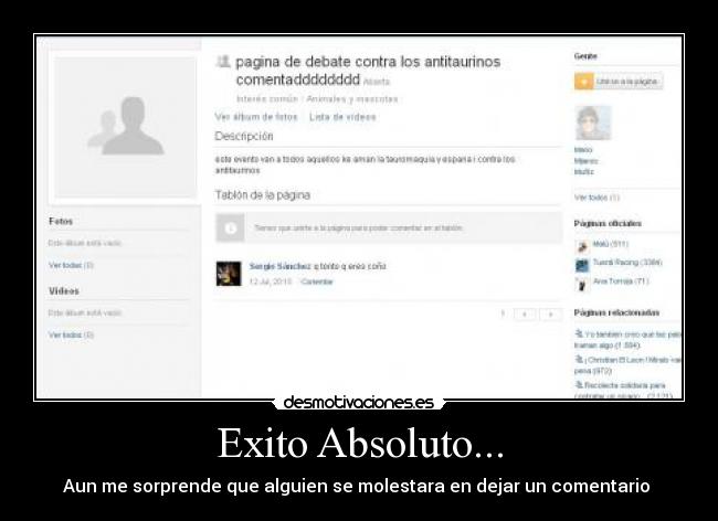 carteles zantitaurinos espana desmotivaciones