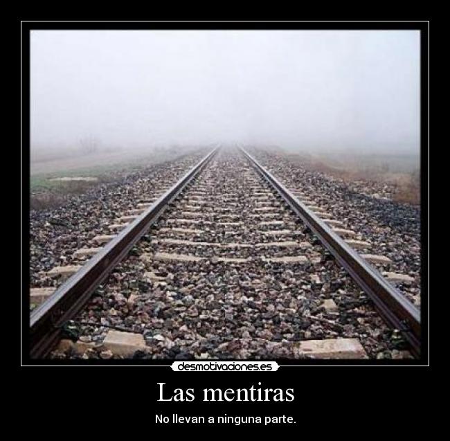 Las mentiras -