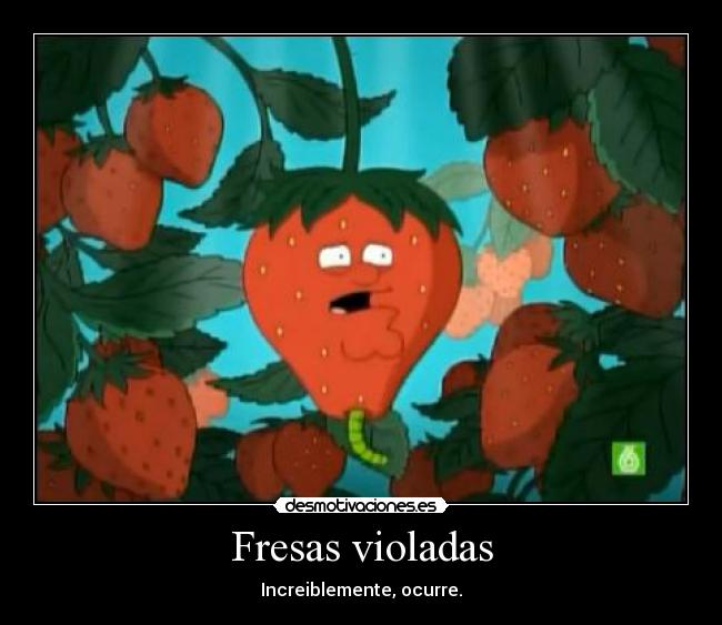 Fresas violadas -