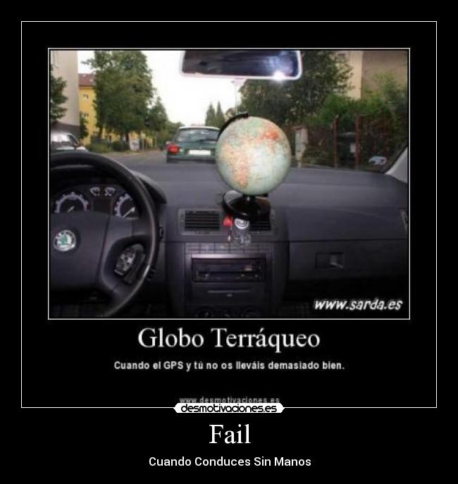 Fail - Cuando Conduces Sin Manos