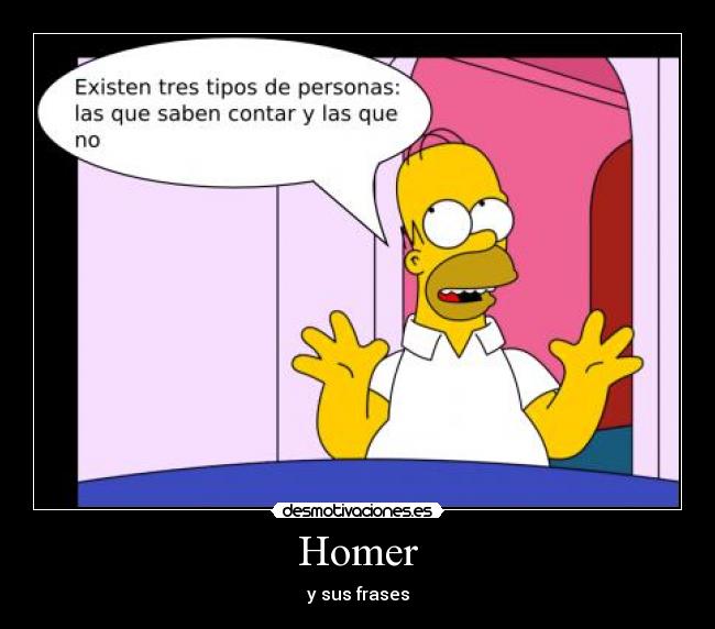 Homer - y sus frases