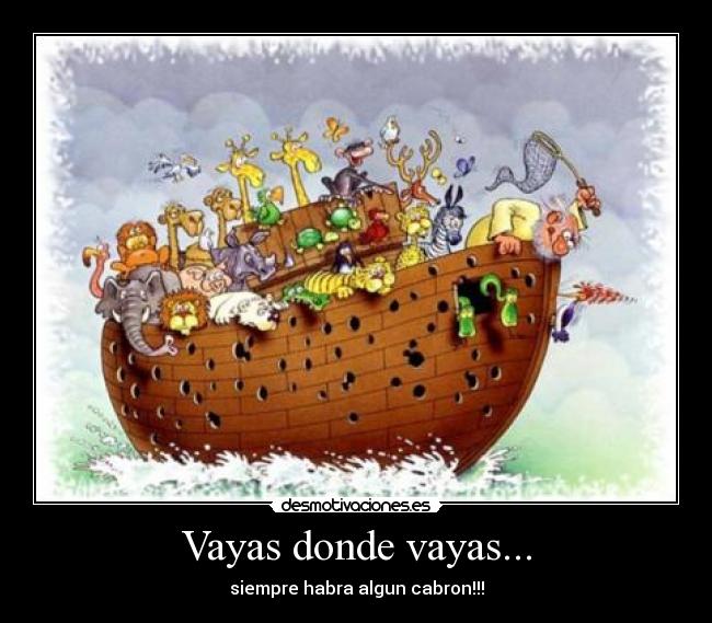Vayas donde vayas... - siempre habra algun cabron!!!