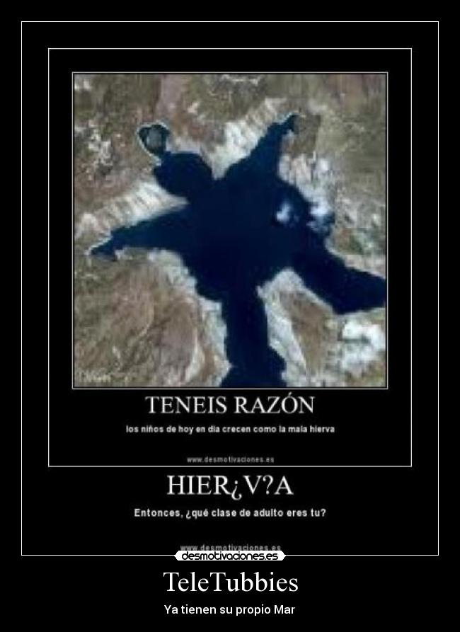 TeleTubbies - Ya tienen su propio Mar