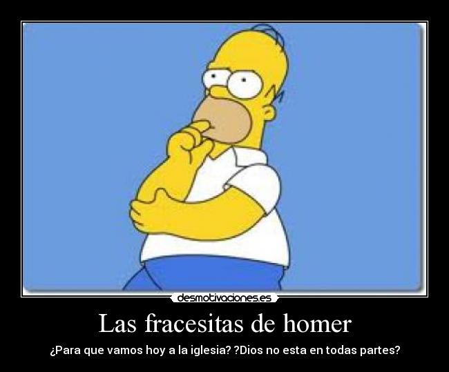 Las fracesitas de homer -