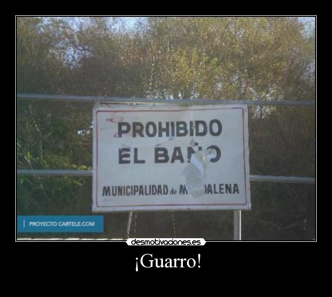 ¡Guarro! - 