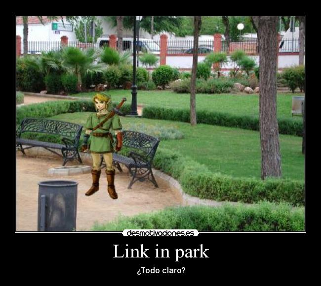 Link in park -