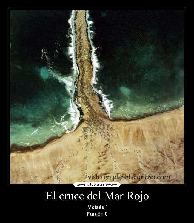 El cruce del Mar Rojo -