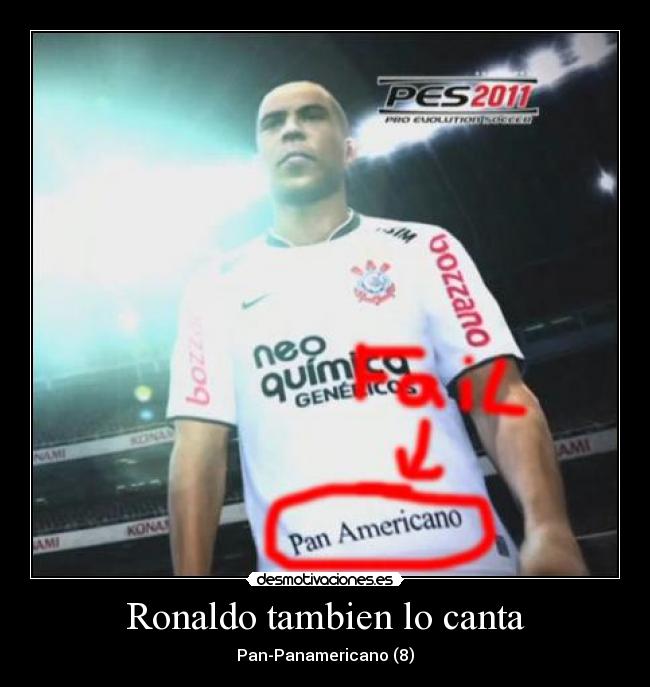 Ronaldo tambien lo canta - 