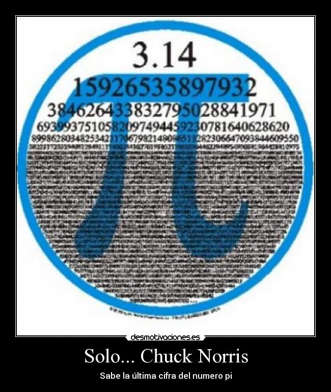 Solo... Chuck Norris -