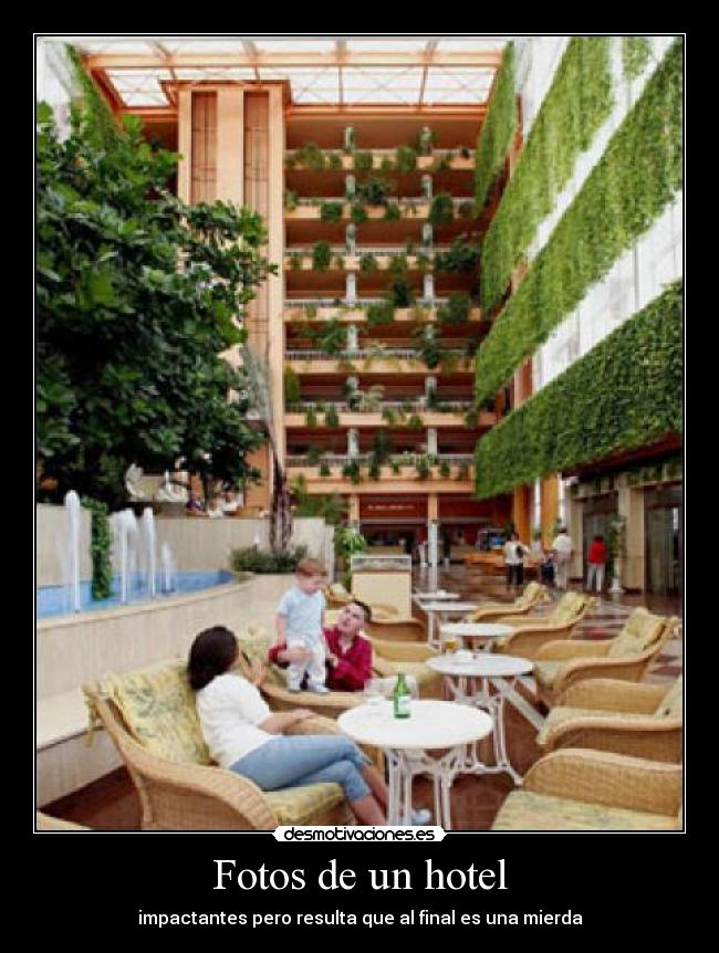 Fotos de un hotel -