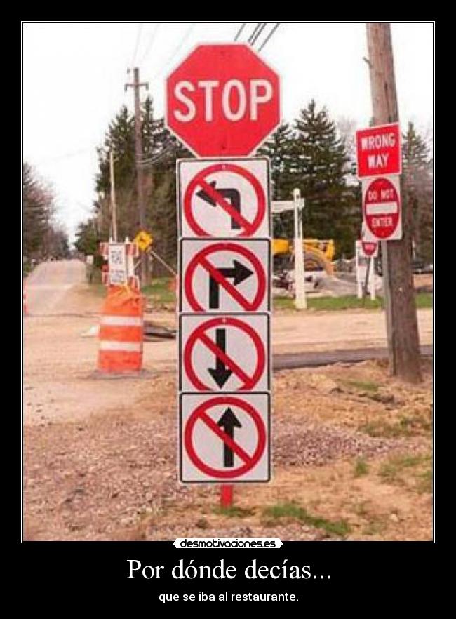 carteles coches senales desmotivaciones