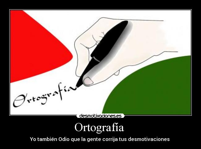 Ortografía -