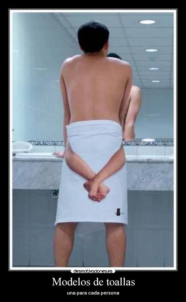 Modelos de toallas - una para cada persona