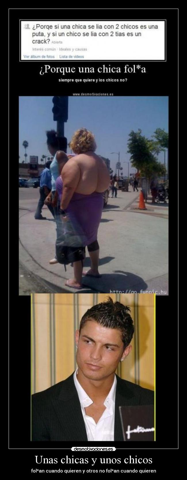 Unas chicas y unos chicos -