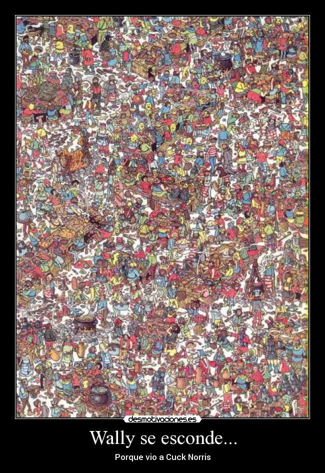 Wally se esconde... - 