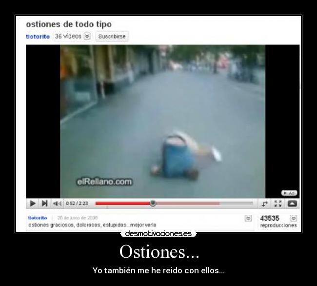 Ostiones... -