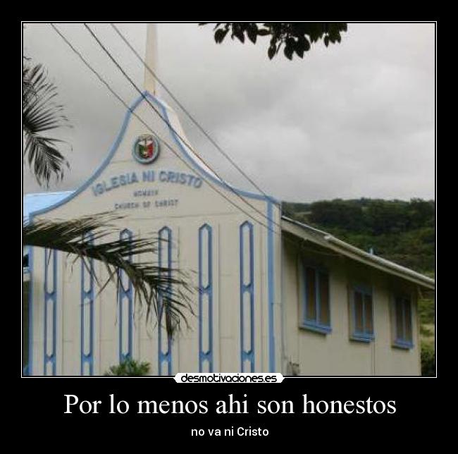 Por lo menos ahi son honestos - 