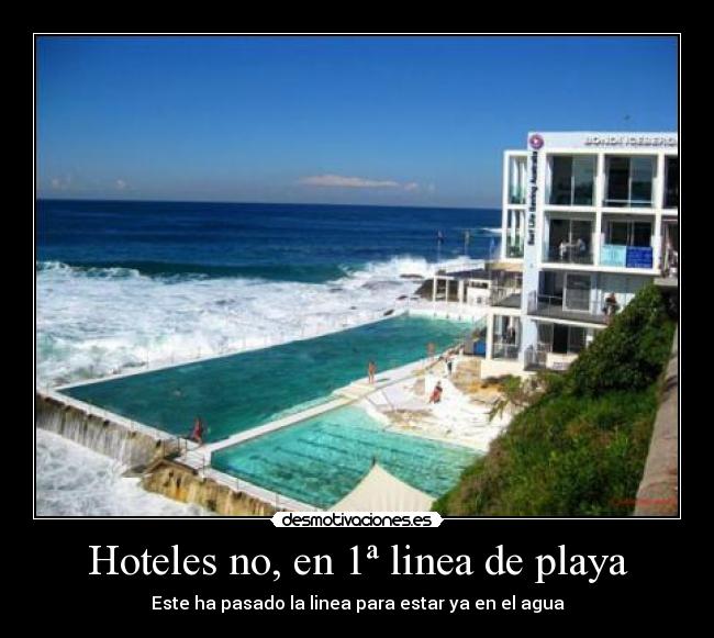 Hoteles no, en 1ª linea de playa -